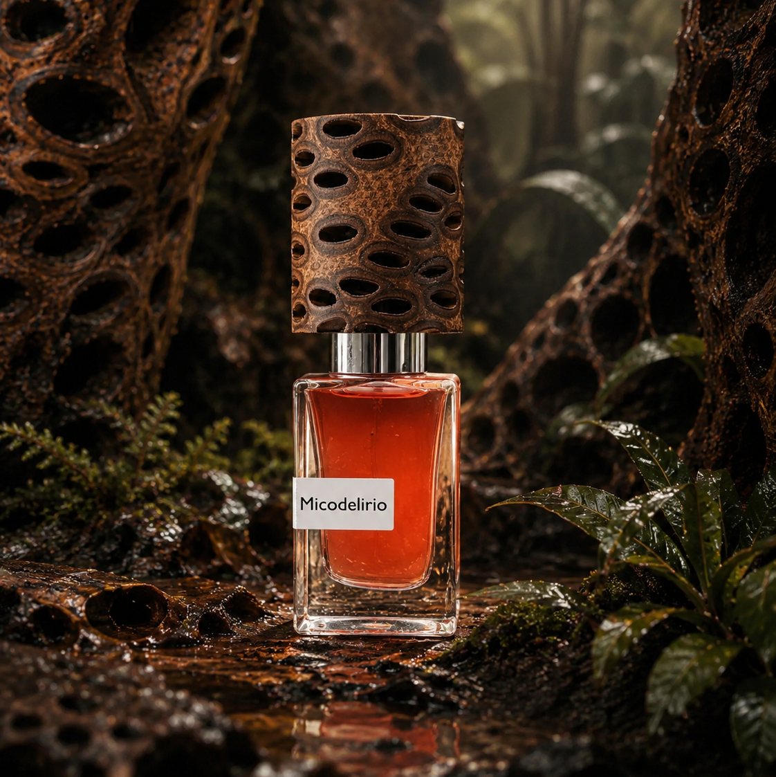 Flacone Nasomatto Micodelirio 30ml con tappo in legno zebrano